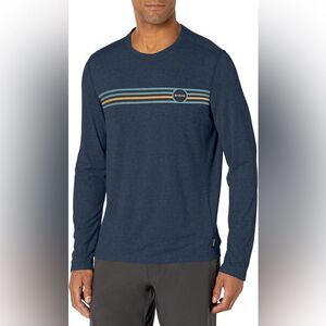 Prana Men's Blue Long Sleeve Shirt